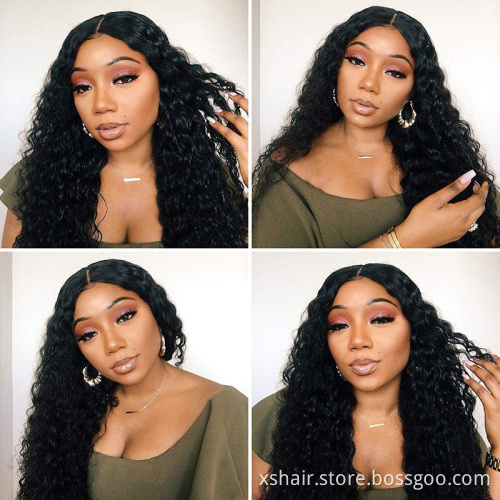 Full Frontal Baby 100% Fringe Free Shipping Lace Front Human Hair Wig Lace Frontal Wig Human Hair